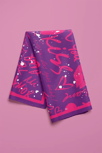 Modabutik Mi Amor Bandana - Resim 4