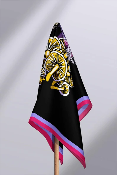 Modabutik Kurukafa Desenli Bandana - Resim 4