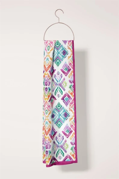 Z62 Modabutik Etnik Desenli Fular - Resim 4