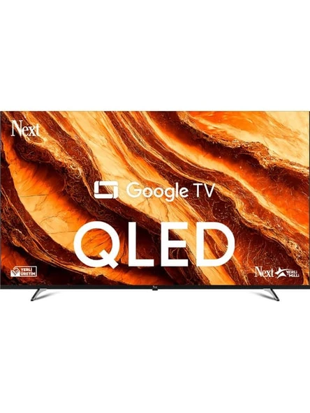 NEXT YE-65GFSG8-QLED 65" 165 Ekran 4K Ultra HD Google Televizyon ürün görseli 1