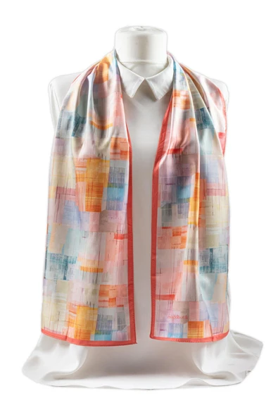 Modabutik Geometri Desenli Fular - Resim 5