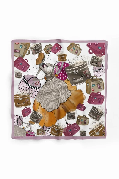 C63 KADIN DESENLİ BANDANA - Resim 2