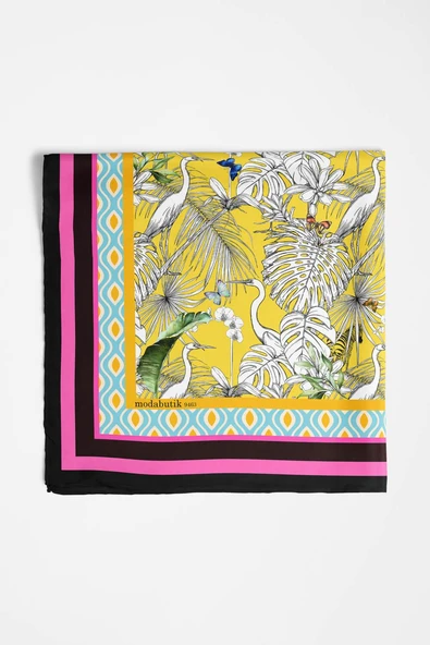 C12 KADIN DESENLİ BANDANA - Resim 4