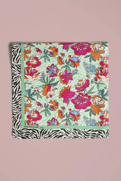 KADIN DESENLİ BANDANA - Resim 6