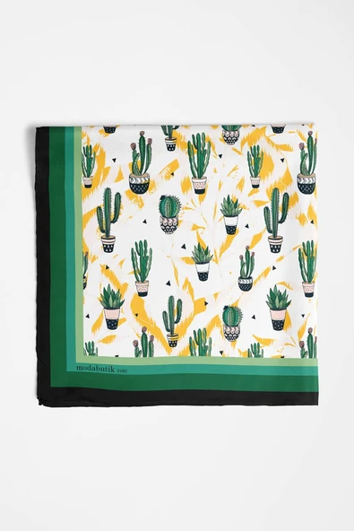 C33 KADIN DESENLİ BANDANA - Resim 5