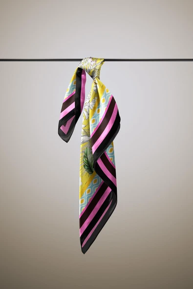 C12 KADIN DESENLİ BANDANA - Resim 5