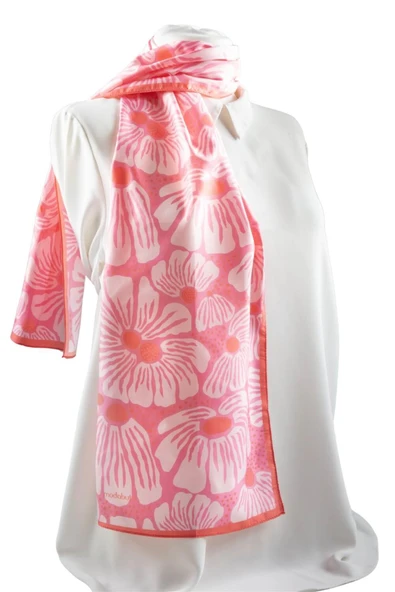 Modabutik Çiçek Desenli Fular ürün görseli