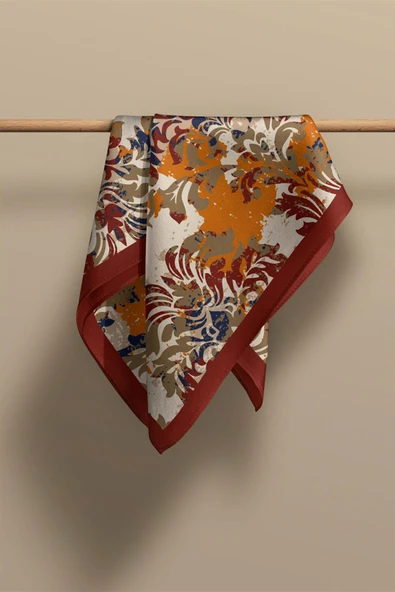 I57 Modabutik Etnik Desenli Fular - Resim 3