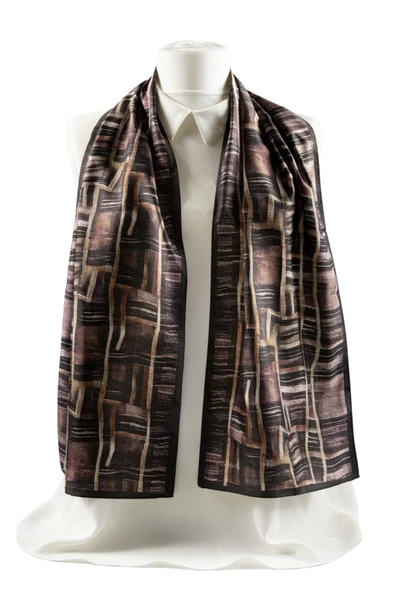 I107 Modabutik Geometri Desenli Fular - Resim 5