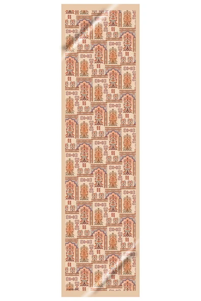 Modabutik Etnik Desenli Kadın Fular ürün görseli 1