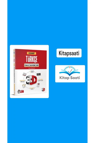 8. Sınıf Türkçe 3D Simülasyon Denemeleri ürün görseli