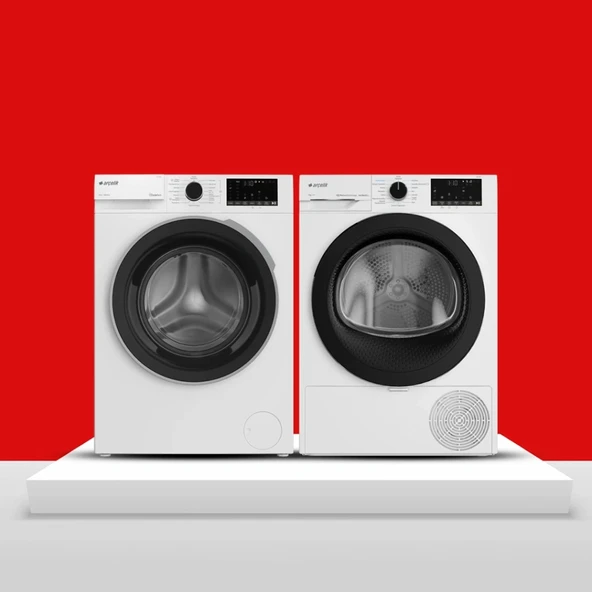 Arçelik Çamaşır & Kurutma Makinesi Paketi (9100 DMX - 900 KMP I) ürün görseli 1
