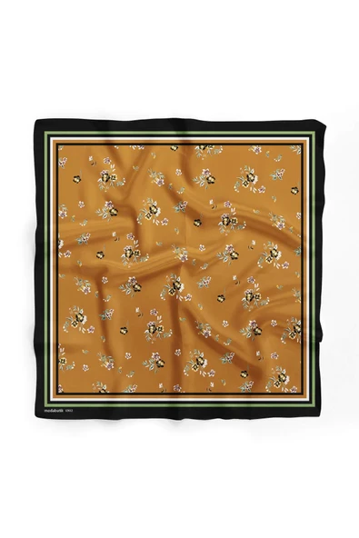 G79 ABSTARCK FLORAL TASARIMLI BANDANA - Resim 2