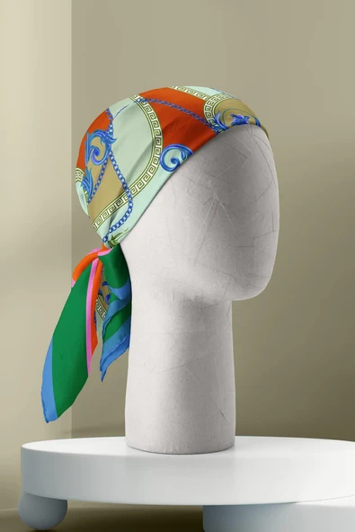 G90 KADIN DESEN BANDANA DG-463 - Resim 3