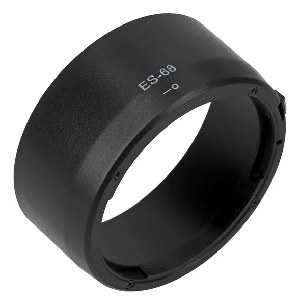 Ayex ES-68 Parasoley Canon EF 50mm f/1.8 STM ile Uyumlu Lens Hood - Resim 6