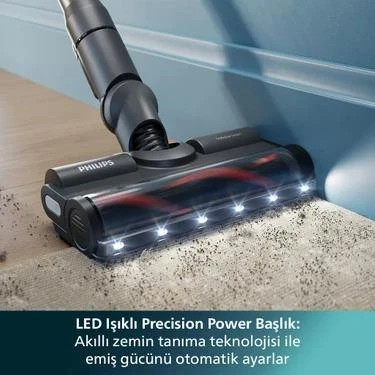 Philips PowerCyclone XC6552/01 Şarjlı Dikey Süpürge - Resim 4