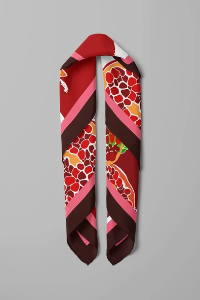 C79 NAR DESENLİ BANDANA - Resim 3