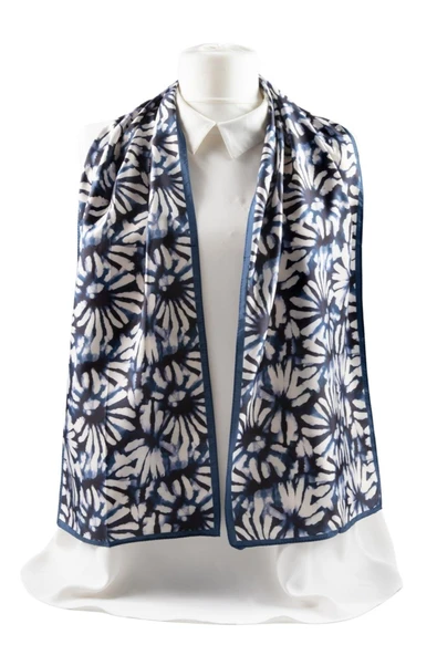 Modabutik Çiçek Desenli Fular - Resim 5