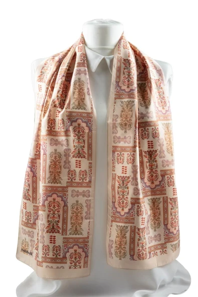 Modabutik Etnik Desenli Kadın Fular - Resim 4