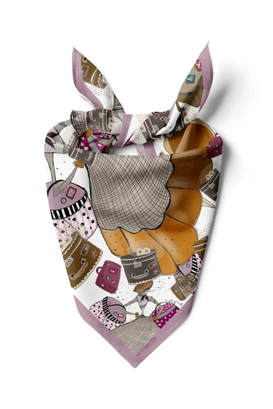 C63 KADIN DESENLİ BANDANA ürün görseli