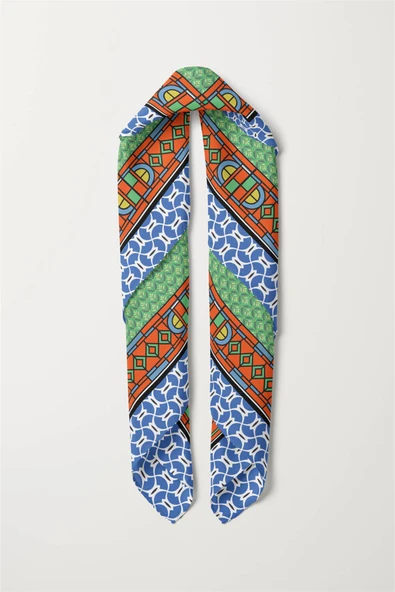 Y91 MODERN RETRO DESENLİ BANDANA DG12229 - Resim 6