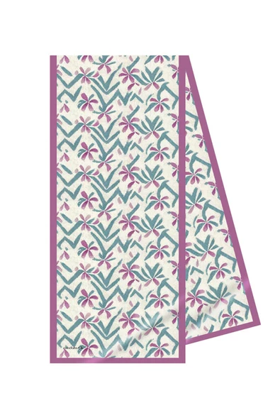 Modabutik Geometri Desenli Fular - Resim 2