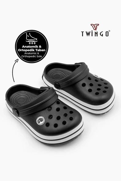 Twingo 214 Siyah Erkek Terlik - Resim 2