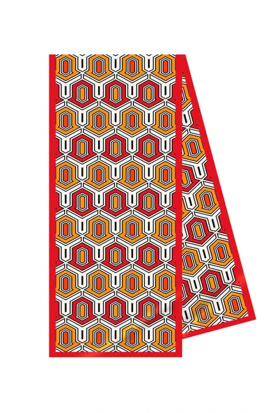 Modabutik Geometri Desenli Fular - Resim 2