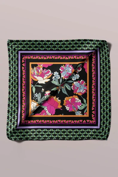 Y96 KADIN DESENLİ BANDANA - Resim 4