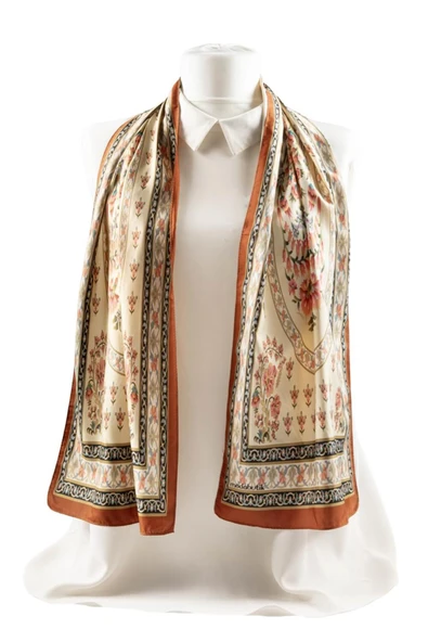 Modabutik Şal Desenli Kadın Fular - Resim 5