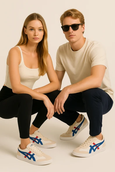 SMB Unisex Sneaker Günlük Deri Spor Ayakkabı / Beden : 40 / Cinsiyet : Kadın / Kız ürün görseli 1