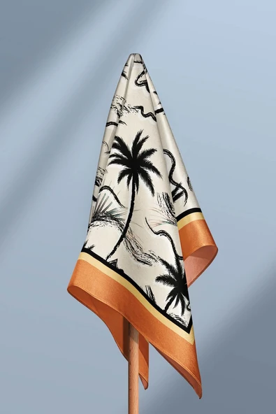 KADIN DESENLİ BANDANA - Resim 4