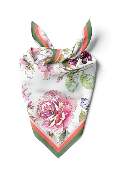 G4 FLORAL TASARIMLI BANDANA ürün görseli