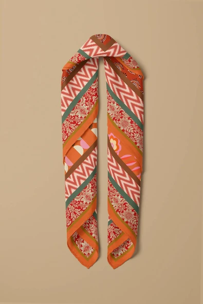 B51 KADIN DESENLİ BANDANA DG-502 - Resim 4