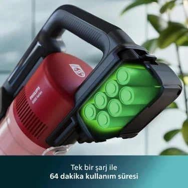 Philips PowerCyclone XC6552/01 Şarjlı Dikey Süpürge - Resim 7