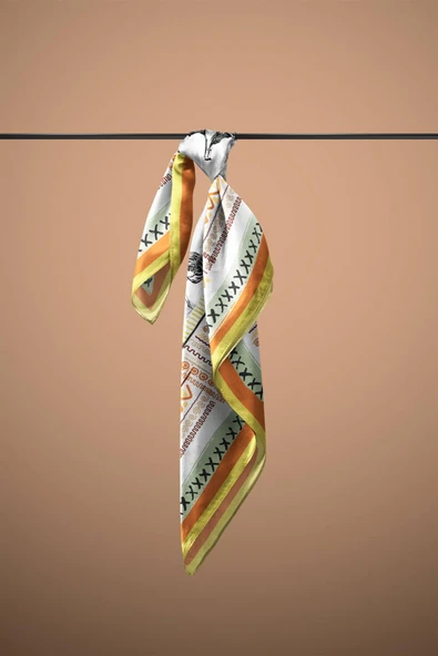 F61 AFRICAN ETNIC TASARIM BANDANA - Resim 4