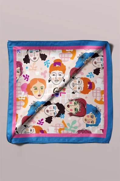 D89 Modabutik GRL PWR Bandana - Resim 6