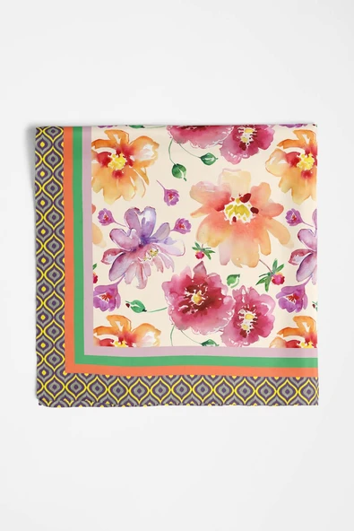 C13 KADIN DESENLİ BANDANA - Resim 5