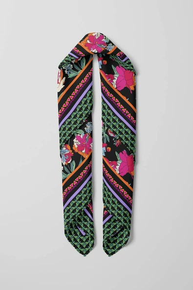 Y96 KADIN DESENLİ BANDANA - Resim 3