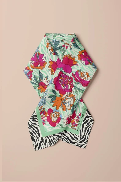 KADIN DESENLİ BANDANA - Resim 4