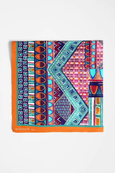 C47 KADIN DESENLİ BANDANA - Resim 2