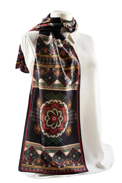 Z46 Modabutik Geometrik Desenli Fular ürün görseli