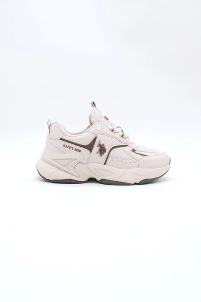 4W Isabella 4Pr U.S. Polo Assn. Kadın Spor Ayakkabı A101880368 BEJ Yürüyüş Ayakkabısı / Beden : 36 / Cinsiyet : Kadın / Kız ürün görseli 1