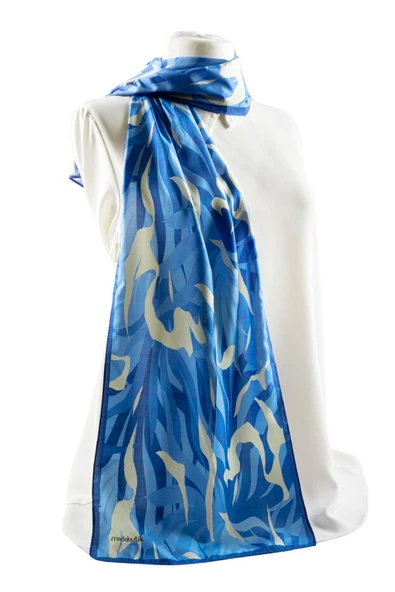 Modabutik Geometrik Desenli Kadın Fular ürün görseli