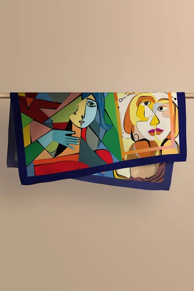 A76 KADIN DESENLİ BANDANA - Resim 5