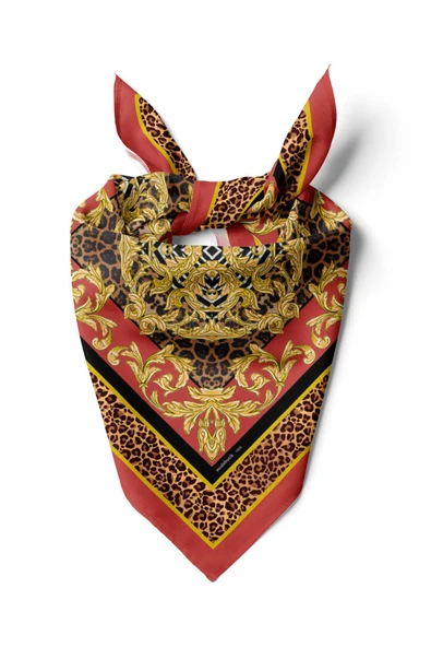 D116 CHAIN LEOPARD TASARIM  BANDANA DG12232 ürün görseli