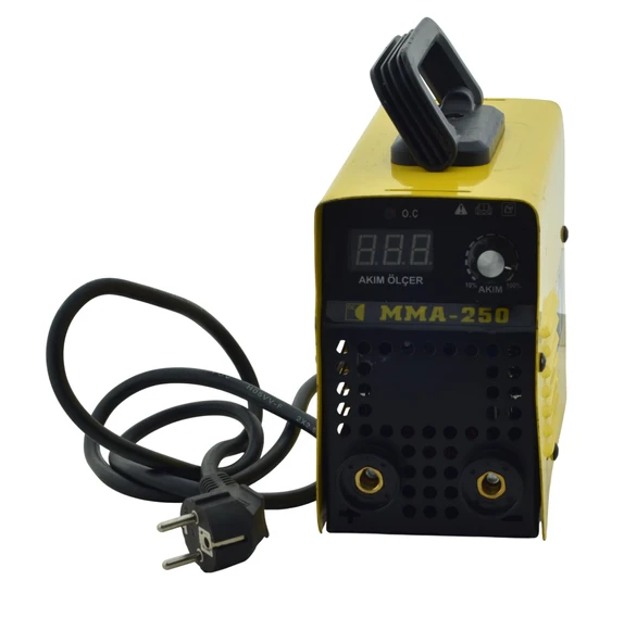MMA-250 Inverter Mini Çanta Tipi Kaynak Makinası NO:41 (10x16.5x23cm)  KABLOLU - Resim 4