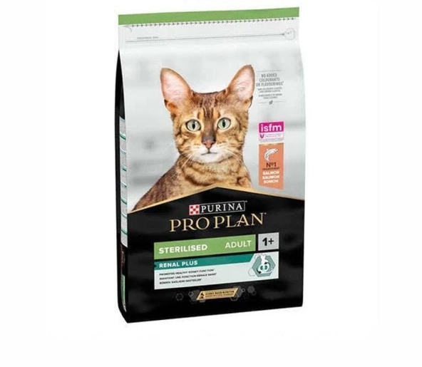Pro Plan Sterilised Somonlu Kısırlaştırılmış Yetişkin Kedi Maması 10 kg ürün görseli 1