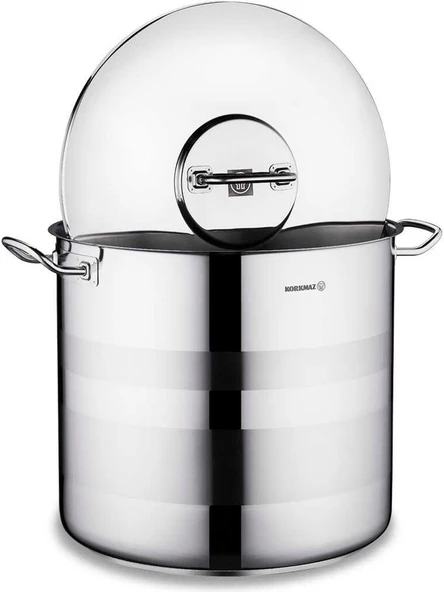 Korkmaz Astra2 A2032 36 cm Derin Çelik Tencere ürün görseli 1