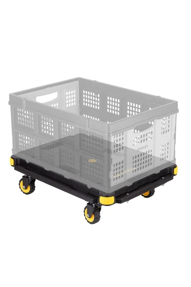 Stanley PC532 137kg 62x45cm Dört Tekerli Çekme Kollu Yük ve Paket Taşıma Arabası - Resim 8
